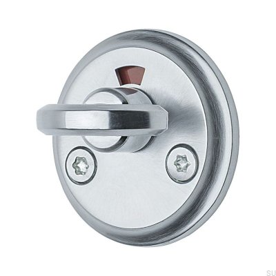 Serrure Classic-49 en chrome brossé, standard scandinave