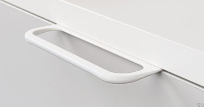 Poignée de meuble Rim Métal Blanc Mat
