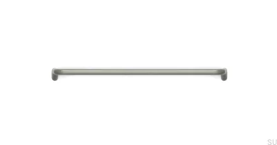 Poignée de meuble longue Soft 192 Gris Mat