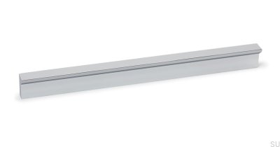 Poignée de meuble Angle 300 Chrome poli
