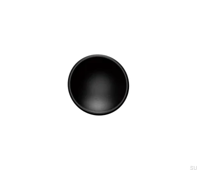 Bouton de meuble Disc 50 Noir Mat