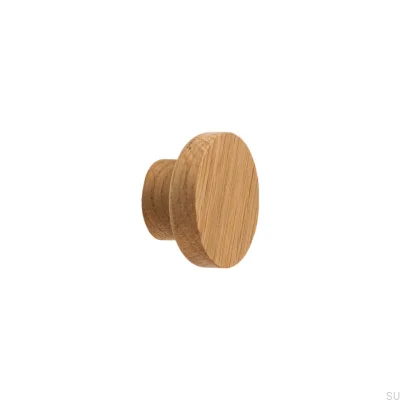 Bouton de meuble Basic Wooden Chêne 25 - 55 Incolore Semi-mat