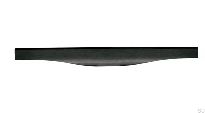 Poignée de meuble Edge Noma 0254 256 Aluminium Noir Brossé