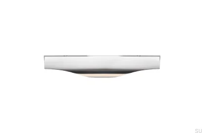 Poignée de meuble Edge Noma 0254 128 Anodisé Poli