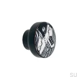 Galka do mebli KOSMOSY BLACK - DOT Manufacture.webp