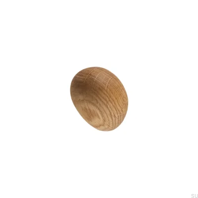 Bouton de meuble, Pierre, Bois, Huile, Incolore Semi-mat