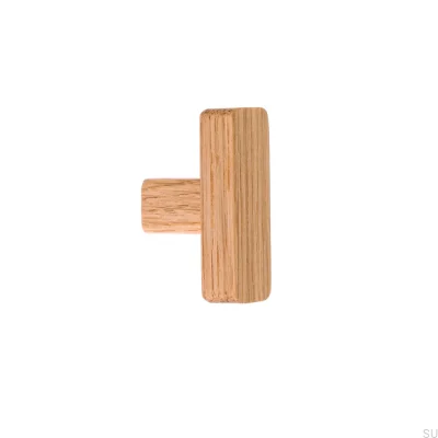 Bouton de meuble Just One T-bar Bois - Huile Incolore Semi-mat