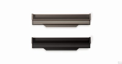 Poignée de meuble encastrée Hexxa 1100 Aluminium Blanc
