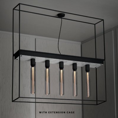 Caged Ceiling 5.0 Plafonnier Marbre Blanc / Aucune ampoule incluse