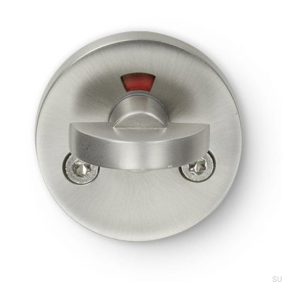 Serrure standard scandinave argentée brossée Form-49