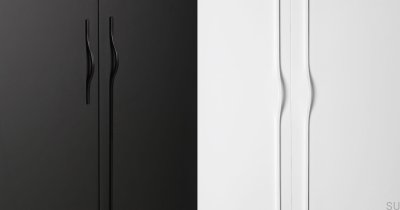 Brave 1120 Poignée de meuble en aluminium blanc