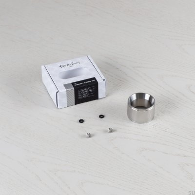 Kit de lampe décorative Détail d'échappement Acier linéaire argenté