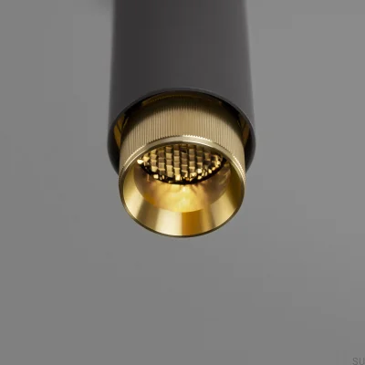 Kit décoratif de lampe linéaire en laiton pour détail d'échappement