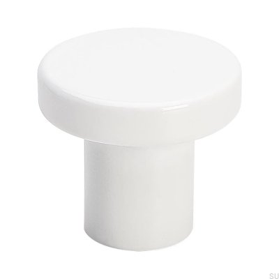 Bouton de Meuble 2078 Métal Blanc