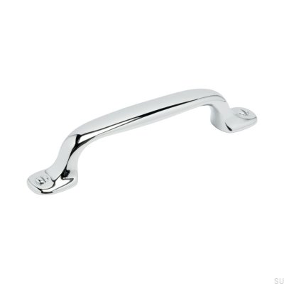 Poignée de meuble allongée Knistad 96 Chrome poli
