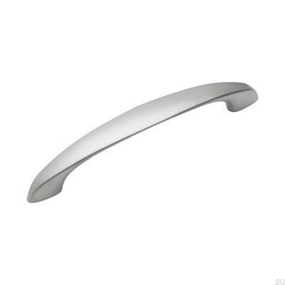 Poignée de meuble allongée 0033128 Nickel brossé