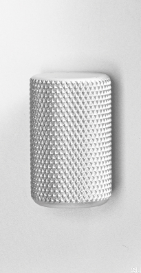 Bouton de meuble Graf en aluminium, brossé