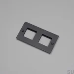 EU_ELECTRICITY_2G_Wall_Plate_No_Infill_SmokedBronze_Web-scaled.webp