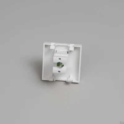 Module de prise téléphonique RJ11 Cat 3 45 mm blanc standard européen