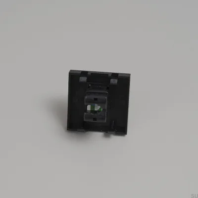 Module de prise téléphonique RJ11 Cat 3 45 mm noir norme européenne