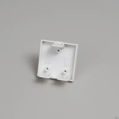 Fiche modulaire blanche vierge de 45 mm, norme européenne