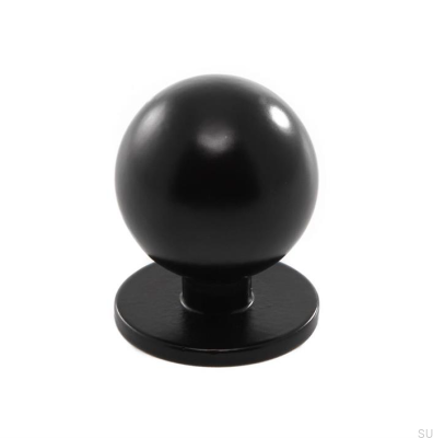 Bouton de meuble 1349 25 Métal Noir
