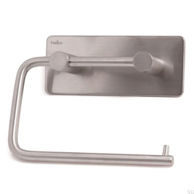 Porte-rouleau de papier toilette d'angle, acier inoxydable brossé