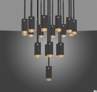 Lustre Classic Exhaust Graphite (disponible sur demande)