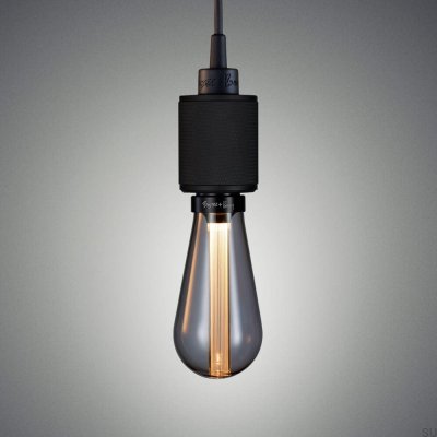 Suspension croix en métal lourd, acier noir