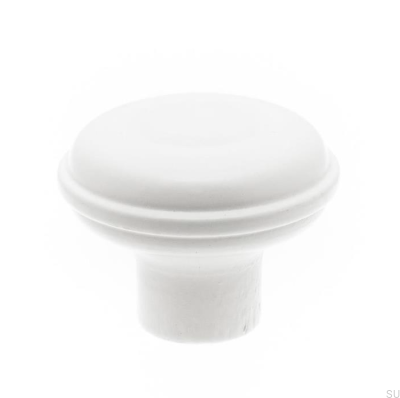 Bouton de meuble 9707 45 Bois Chêne Blanc