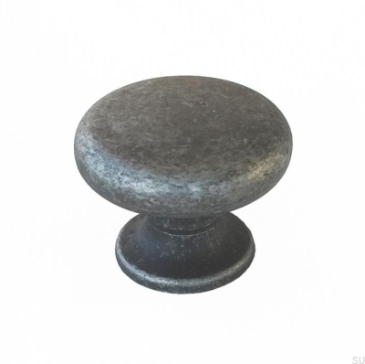 Bouton de meuble 8702 35 Nickel de fer brossé