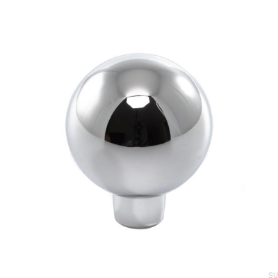 Bouton de meuble 8322 28 Chrome poli