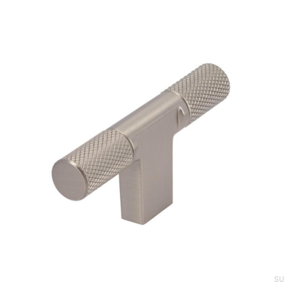 Bouton de meuble T-Bar 2509 Nickel brossé