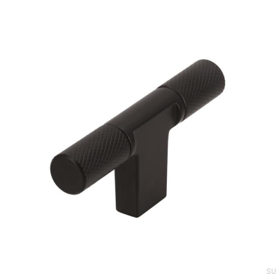 Bouton de meuble T-Bar 2509 Métal Noir