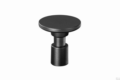 Bouton de meuble Jubilee Laiton Noir Mat