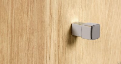 Bouton de meuble Boxx Chrome poli
