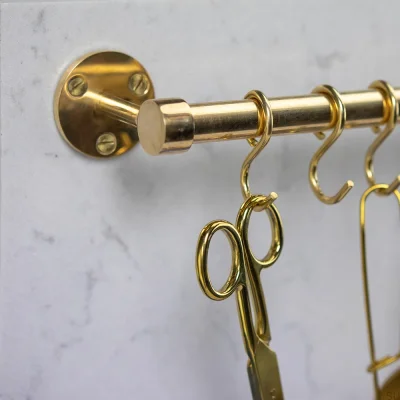 Cintre de cuisine Aveny 640 Laiton Poli Non Peint