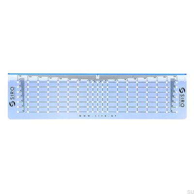 Gabarit de perçage en plastique H163