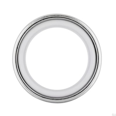 Bouton de meuble 1971 Chrome poli