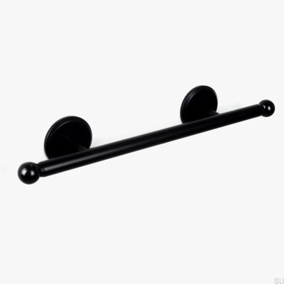 Poignée de meuble circulaire Kirke Rail 160 Metal Black