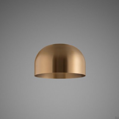 Abat-jour moyen en laiton. Couvercle de lampe.