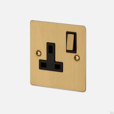 Douille simple type G UK 1G en laiton, norme britannique