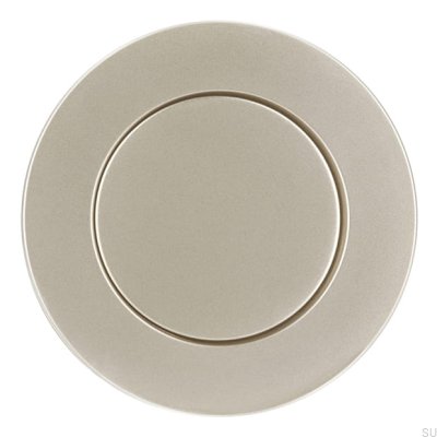 Poignée de meuble encastrée 1028 Nickel Brossé