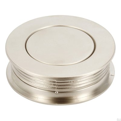 Poignée de meuble encastrée 1028 Nickel Brossé