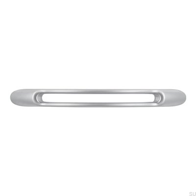 Poignée de meuble allongée 1026 Chrome Brossé