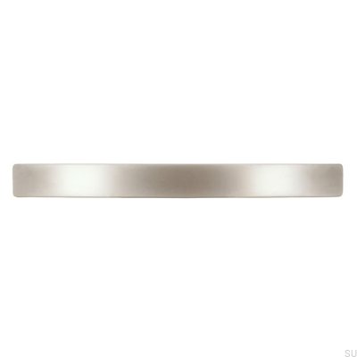 Poignée de meuble allongée 1029 Nickel brossé