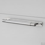 Stalowy nierdzewny uchwyt Pull bar z podkładką na meblu