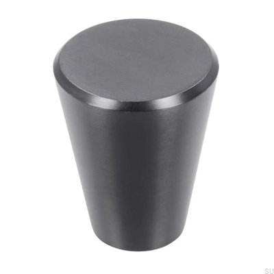 Bouton de meuble 1403 24 Anthracite Brossé