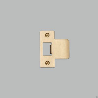 Gâche de porte en T 60 mm en laiton