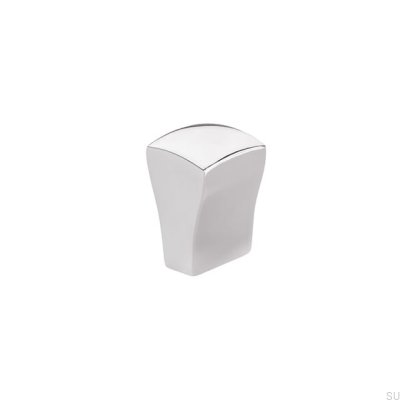 Bouton de meuble 1499 Aluminium Chrome poli